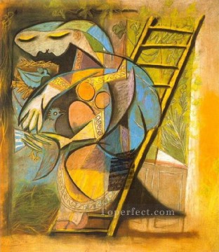 鳩を連れた女 1930年 パブロ・ピカソ Oil Paintings